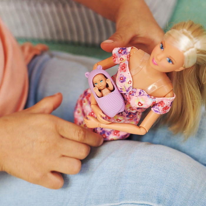 Papusa Simba Steffi Love Hello Baby 29 cm cu accesorii [11]