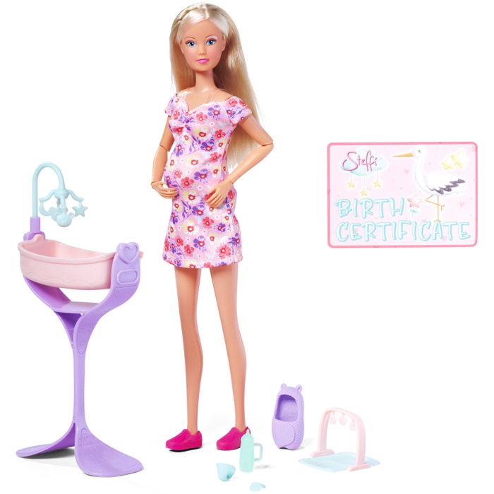 Papusa Simba Steffi Love Hello Baby 29 cm cu accesorii [3]