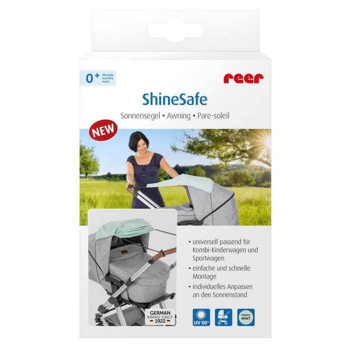 Parasolar carucior copii, tip copertina, cu elastic, model universal, REER [7]