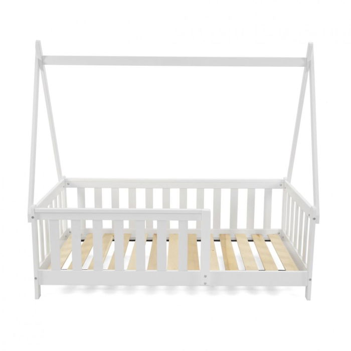 Pat casuta, alb 147.5x75cm, U-Grow [3]