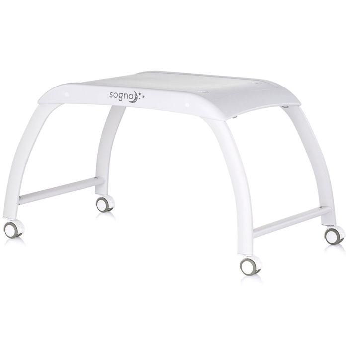 Patut cu leganare si cantar integrat Chipolino Sogno 2 in 1 pastel green [5]