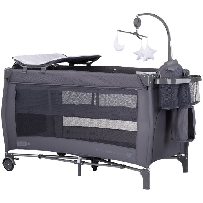 Patut pliabil Chipolino Bella anthracite [1]