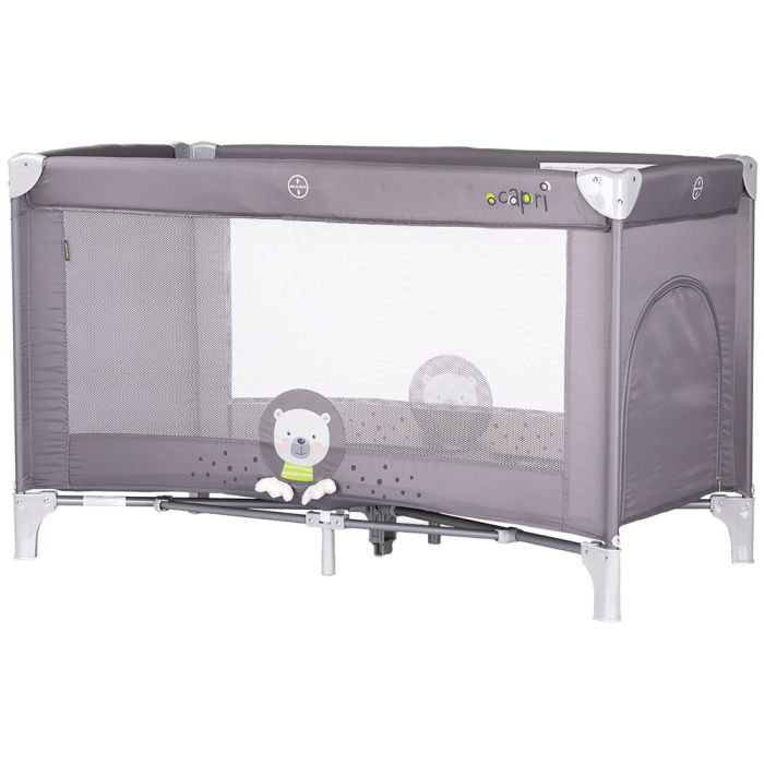 Patut pliabil Chipolino Capri Bear grey [1]
