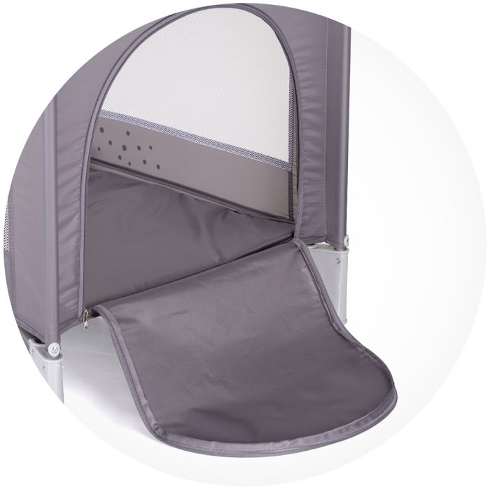 Patut pliabil Chipolino Capri Bear grey [3]