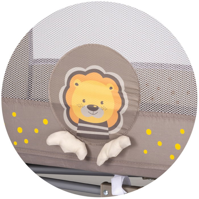 Patut pliabil Chipolino Capri Lion beige [4]