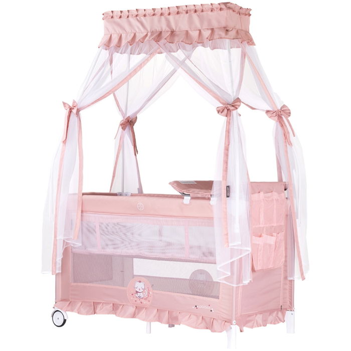 Patut pliabil Chipolino Palace Cat pink [1]