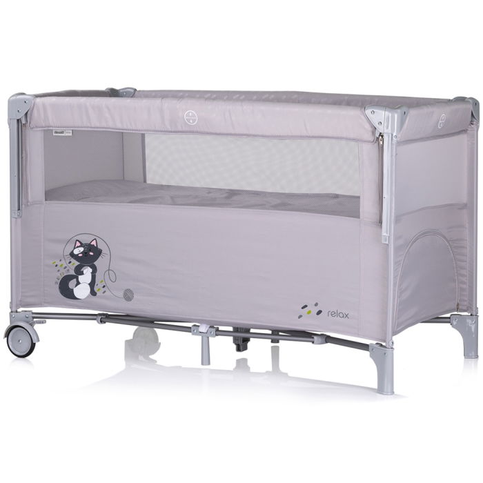 Patut pliabil Chipolino Relax cloud cu laterala culisanta [2]
