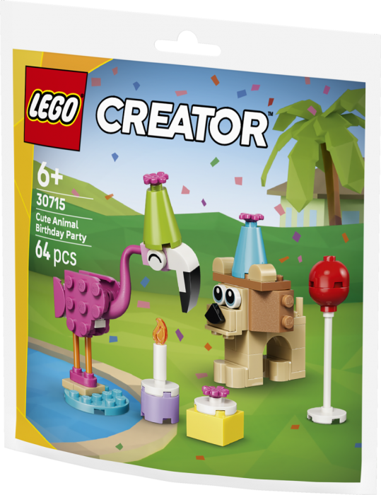 PETRECERE DE ZI DE NASTERE CU ANIMALUTE LEGO30715 [2]