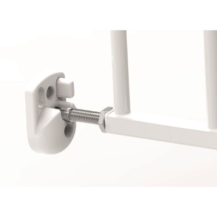 Poarta de siguranta extensibila Noma, 62–102 cm, metal alb, N93361 [3]