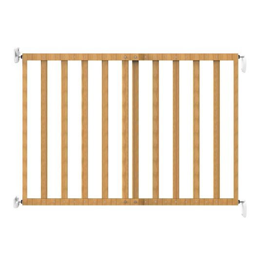 Poarta de siguranta pentru copii  extensibila Noma, 64 – 100 cm, lemn natur [1]
