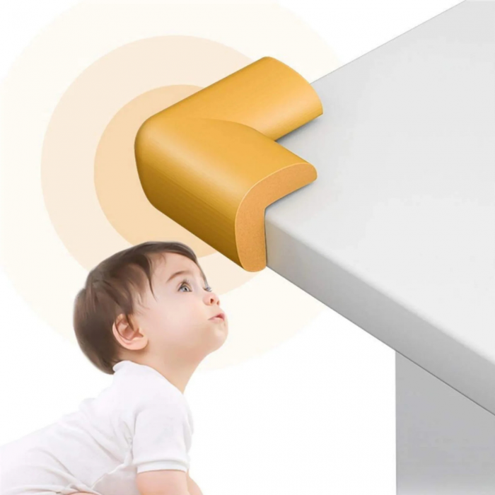 Protectie colturi mobilier, galben [2]