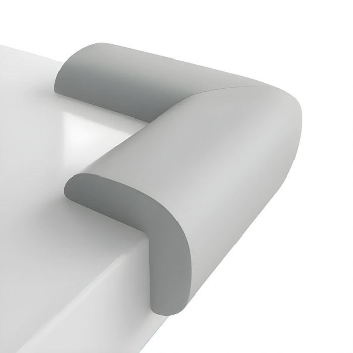 Protectie colturi mobilier, gri [2]