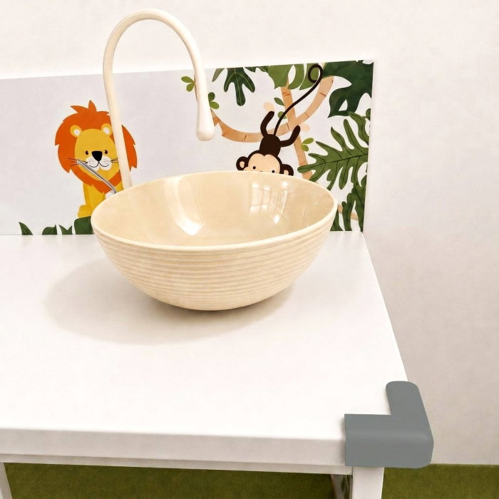 Protectie colturi mobilier, gri [6]