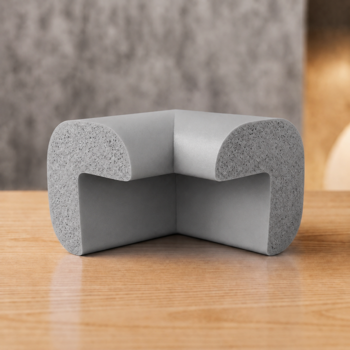 Protectie colturi mobilier, gri [14]