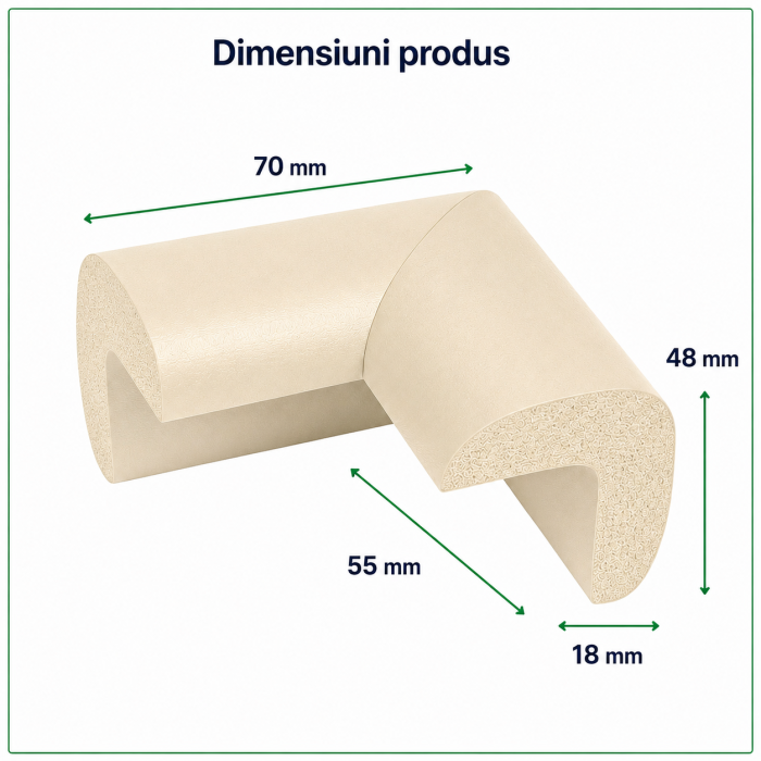 Protectie colturi mobila, crem [1]
