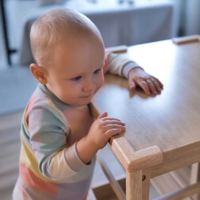 Protectie Colturi Mobila, din Spuma, Culoarea Lemnului, set 2 buc [9]