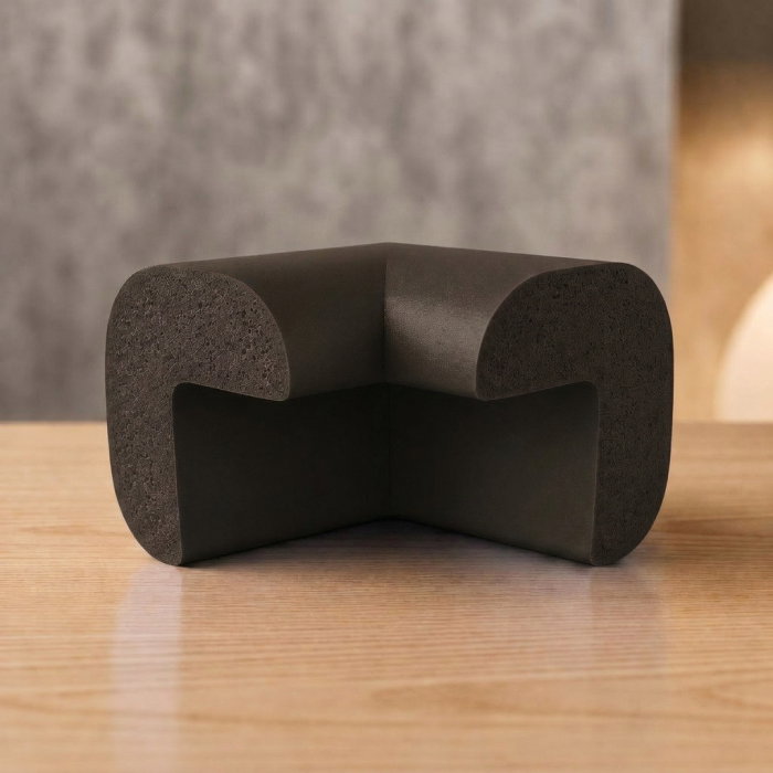 Protectie colturi mobilier, negru [13]