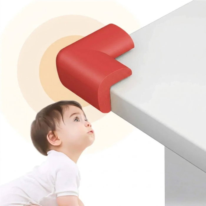 Protectie colturi mobilier, rosu [8]