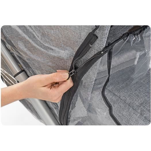 Protectie de ploaie universala cu fermoar pentru carucioare RainCover Classic+ REER 84069 [3]