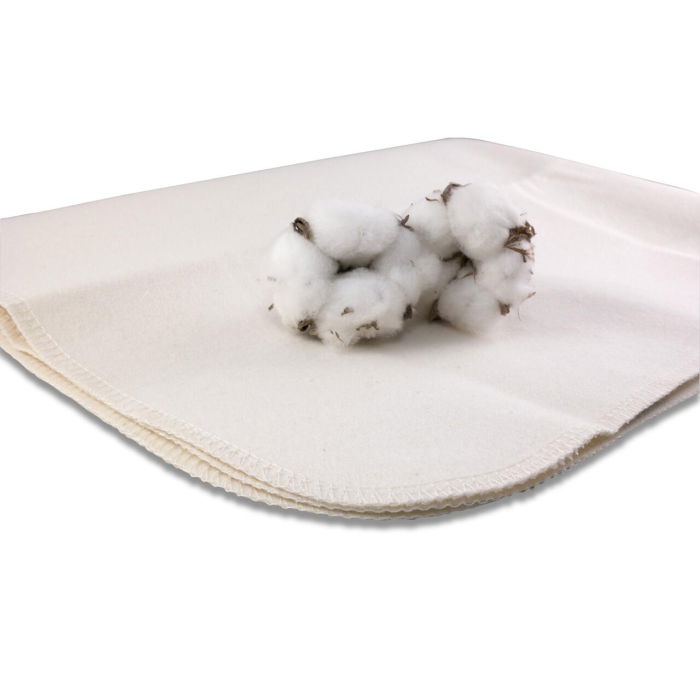 Protectie impermeabila saltea copii, BIO, 70x140 cm, fata dubla bumbac organic, spalare automata 95°C, Gruenspecht 617-00 [2]