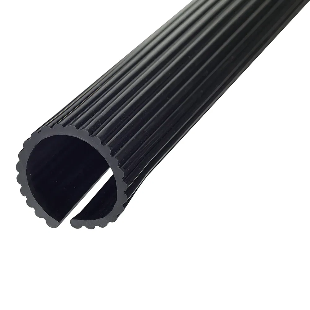 Protectie maner pentru balustrada, antialunecare, din cauciuc, negru, 90cm [4]