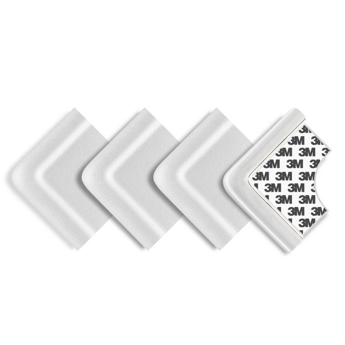 Protectii colturi mobilier, din spuma, set 4 buc, Alb, REER [11]