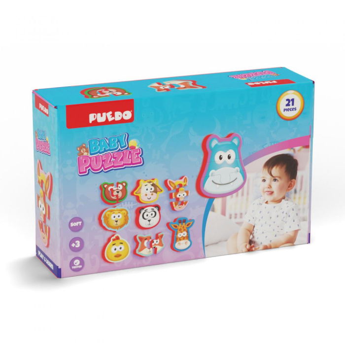 PUZZLE BABY DIN SPUMA EVA, 21 PIESE, PUEDO [2]