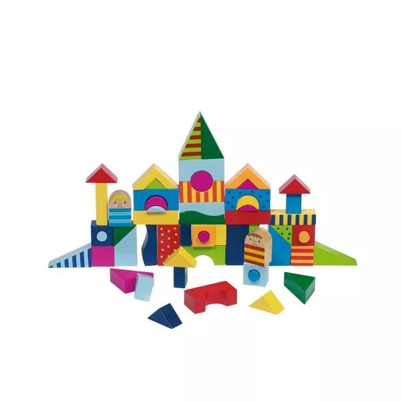 Puzzle cu animale, de lemn, tip mozaic, 43 de piese, Goki [2]