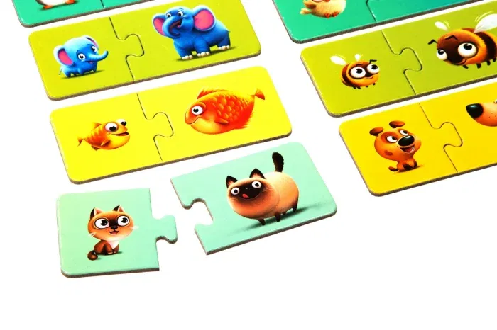Puzzle Cubika, Familia potrivita, 2 ani+ [5]
