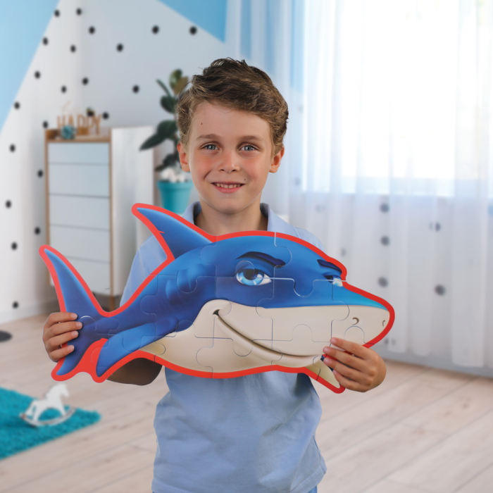 PUZZLE DIN SPUMA EVA, MEGA, 15 PIESE, PUEDO [5]