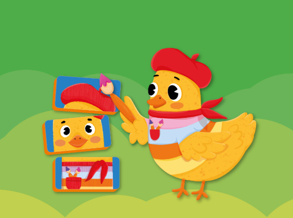 PUZZLE MAGNETIC DIN SPUMA EVA CU FE&#x21A;E, PUEDO [1]