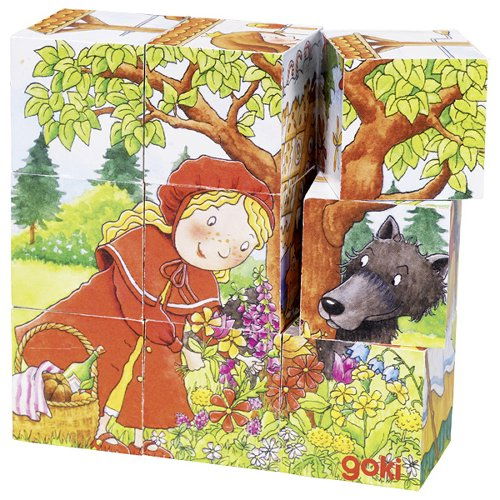Puzzle Povesti Copii 3 Ani+ De Lemn Goki [1]