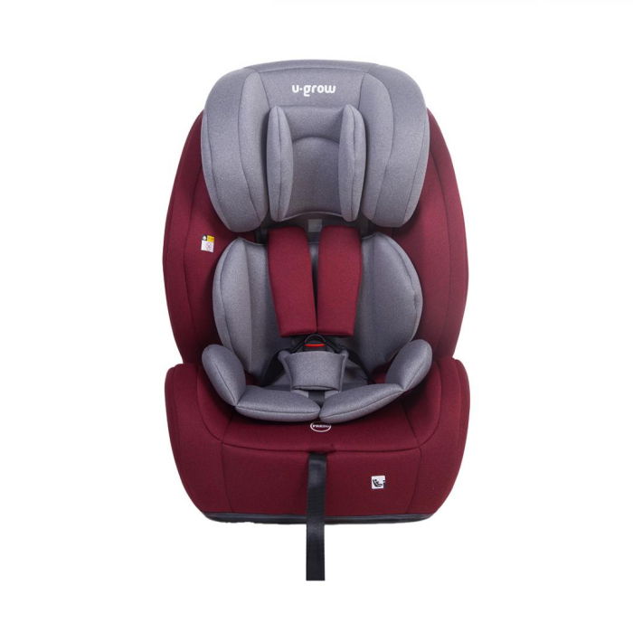 Scaun auto 76-150CM(15M-12Y), R129, isofix si top tether, rosu, U-Grow [1]