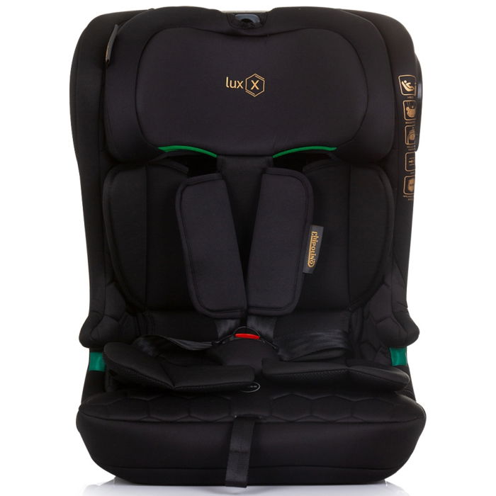 Scaun auto Chipolino Lux X I-Size 76-150 cm cu sistem Isofix obsidian [1]