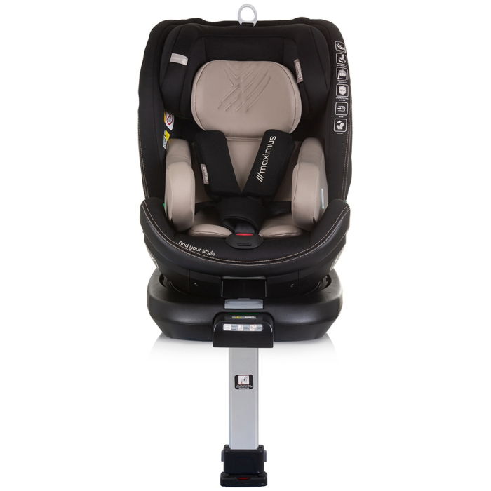 Scaun auto Chipolino Maximus I-Size 40-150 cm macadamia cu sistem Isofix [2]