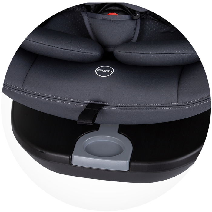 Scaun auto Chipolino Motion I-Size 40-150 cm granite cu sistem Isofix [14]