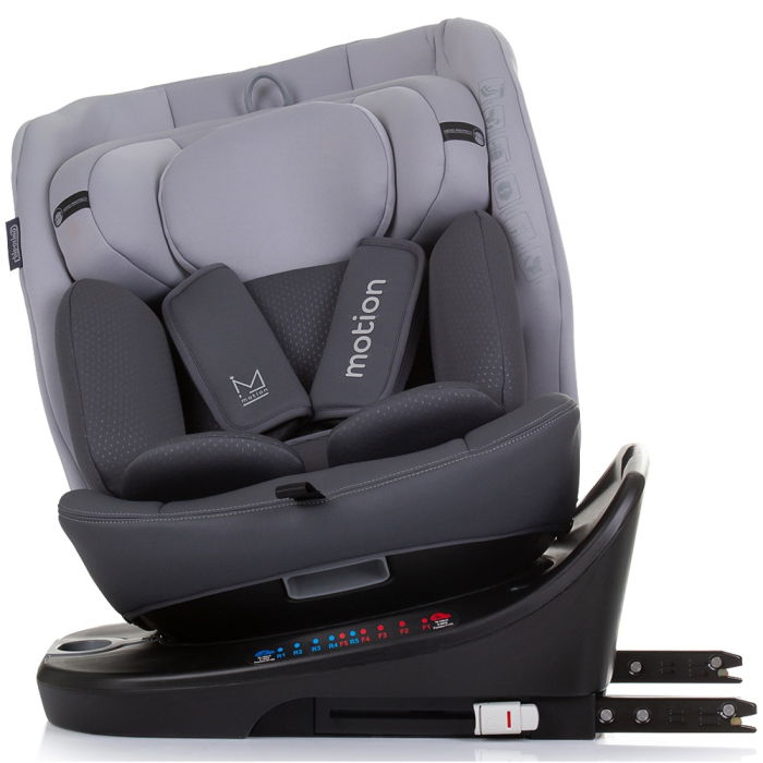 Scaun auto Chipolino Motion I-Size 40-150 cm granite cu sistem Isofix [5]