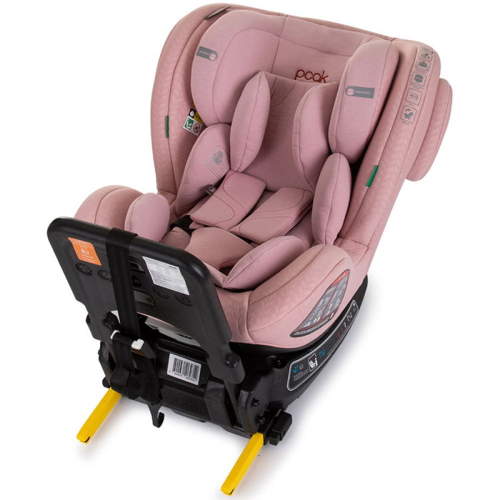 Scaun auto Chipolino Peak I-Size 40-150 cm flamingo cu sistem Isofix [8]