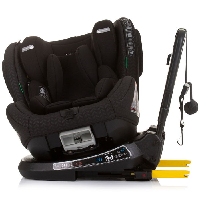 Scaun auto Chipolino Peak I-Size 40-150 cm obsidian cu sistem Isofix [4]