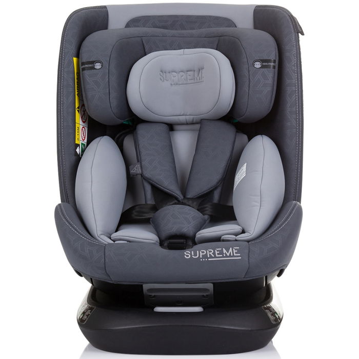 Scaun auto Chipolino Supreme I-Size 40-150 cm cu sistem Isofix granite [1]