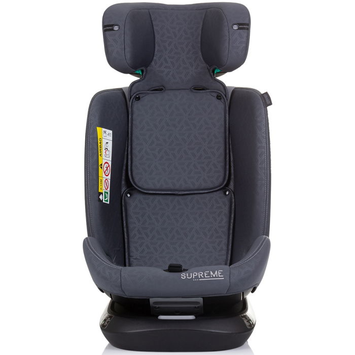 Scaun auto Chipolino Supreme I-Size 40-150 cm cu sistem Isofix granite [2]