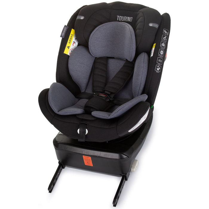 Scaun auto Chipolino Tourino I-Size 40-150 cm obsidian cu sistem Isofix [9]