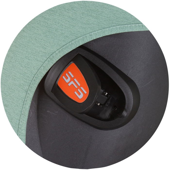 Scaun auto Chipolino Tourino I-Size 40-150 cm pastel green cu sistem Isofix [12]