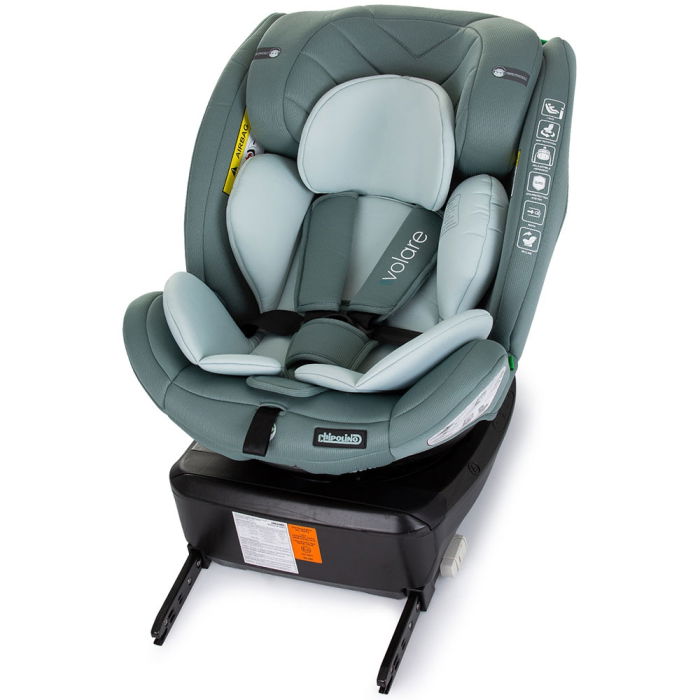 Scaun auto Chipolino Volare I-Size 40-150 cm pastel green cu sistem Isofix [9]