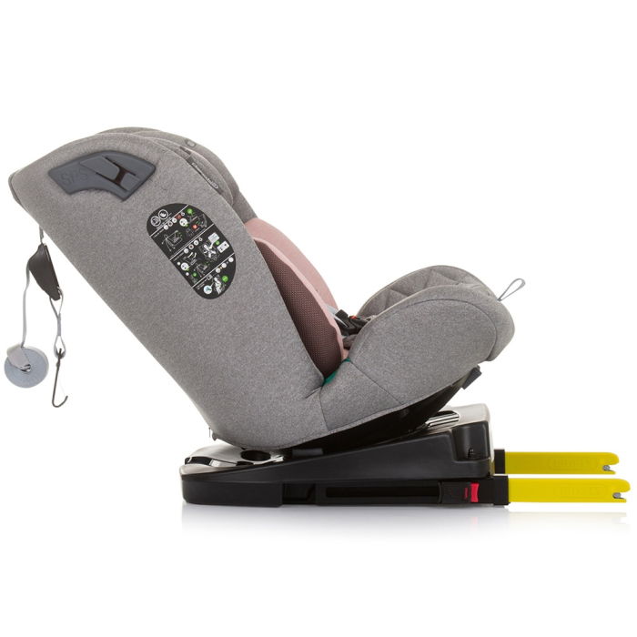 Scaun auto Chipolino X Factor I-Size 40-150 cm flamingo cu sistem Isofix [6]