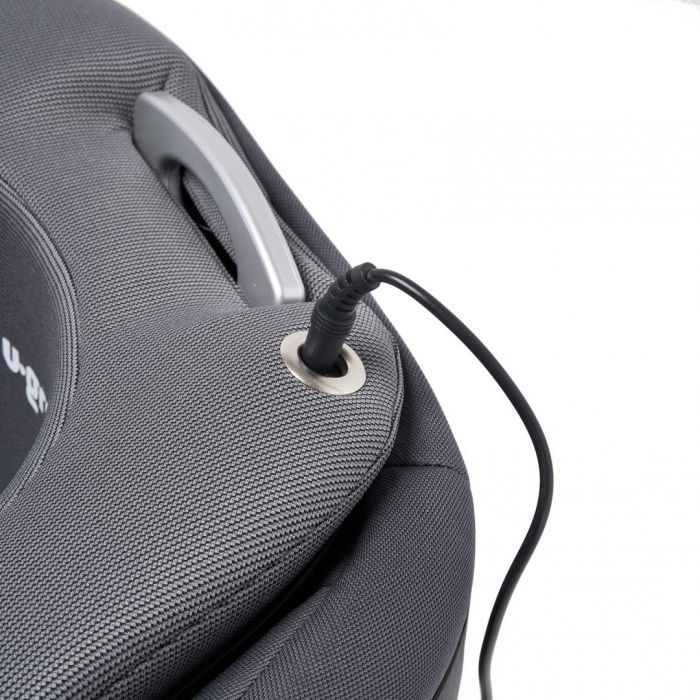 Scaun auto I-size U-Grow Goldfix Plus, isofix, 76-150 cm (9-36 kg), boxa bluetooth, gri [12]