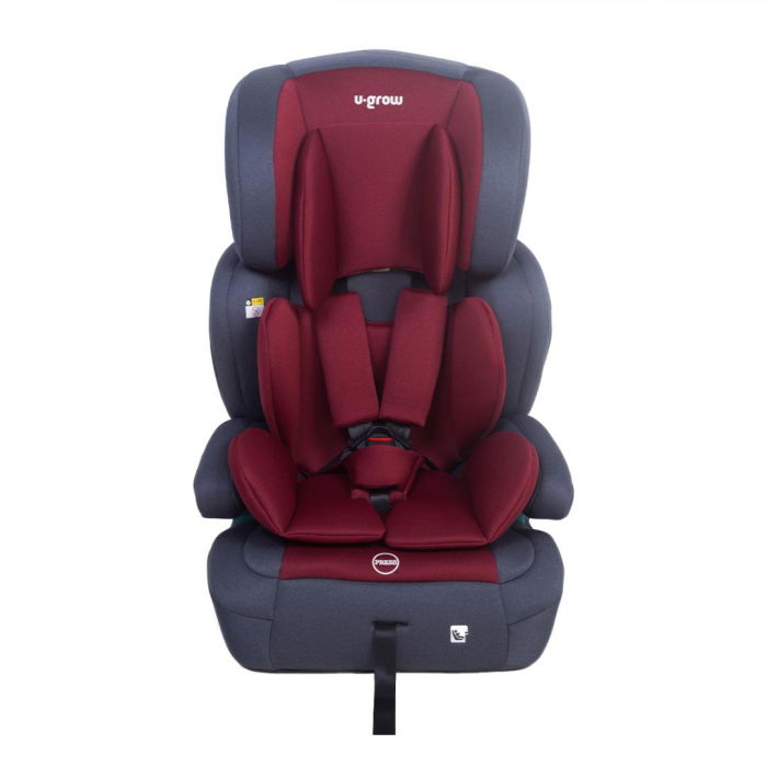 Scaun auto/inaltator 76-150CM(15M-12Y), R129, isofix, rosu, U-Grow [1]