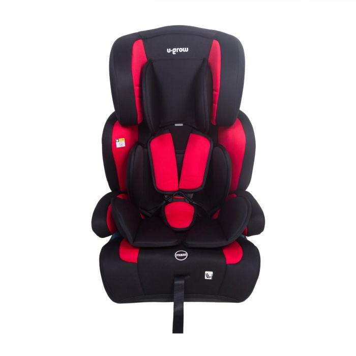 Scaun auto/inaltator, 76-150CM(15M-12Y), R129, rosu/negru, U-Grow [1]