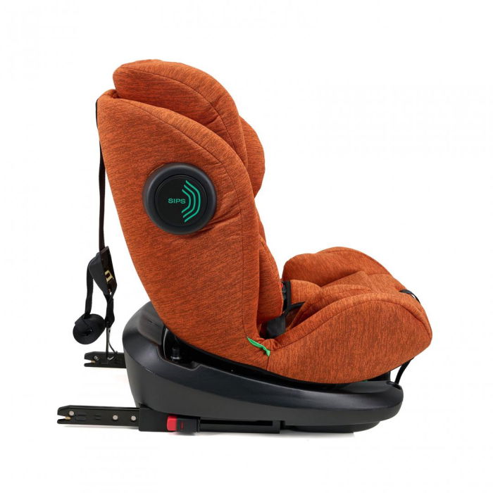 Scaun auto U-Grow Secure+ 40-150 cm ,360 grade ,  4 pozitii de ajustare pe spate , 10 pozitii de ajustare a tetierei pe inaltime, Golden Cognac, U-Grow [4]