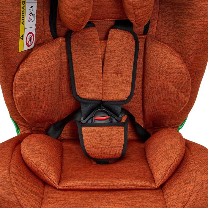 Scaun auto U-Grow Secure+ 40-150 cm ,360 grade ,  4 pozitii de ajustare pe spate , 10 pozitii de ajustare a tetierei pe inaltime, Golden Cognac, U-Grow [6]
